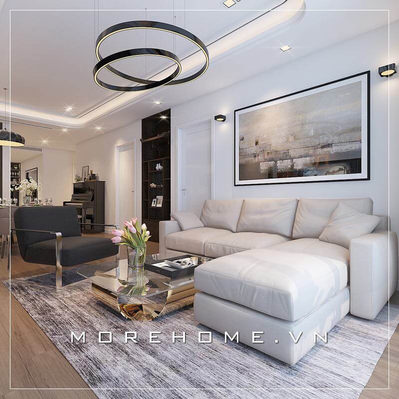 Mẫu sofa màu trắng đẹp và ấn tượng được khách hàng tìm kiếm nhiều nhất
